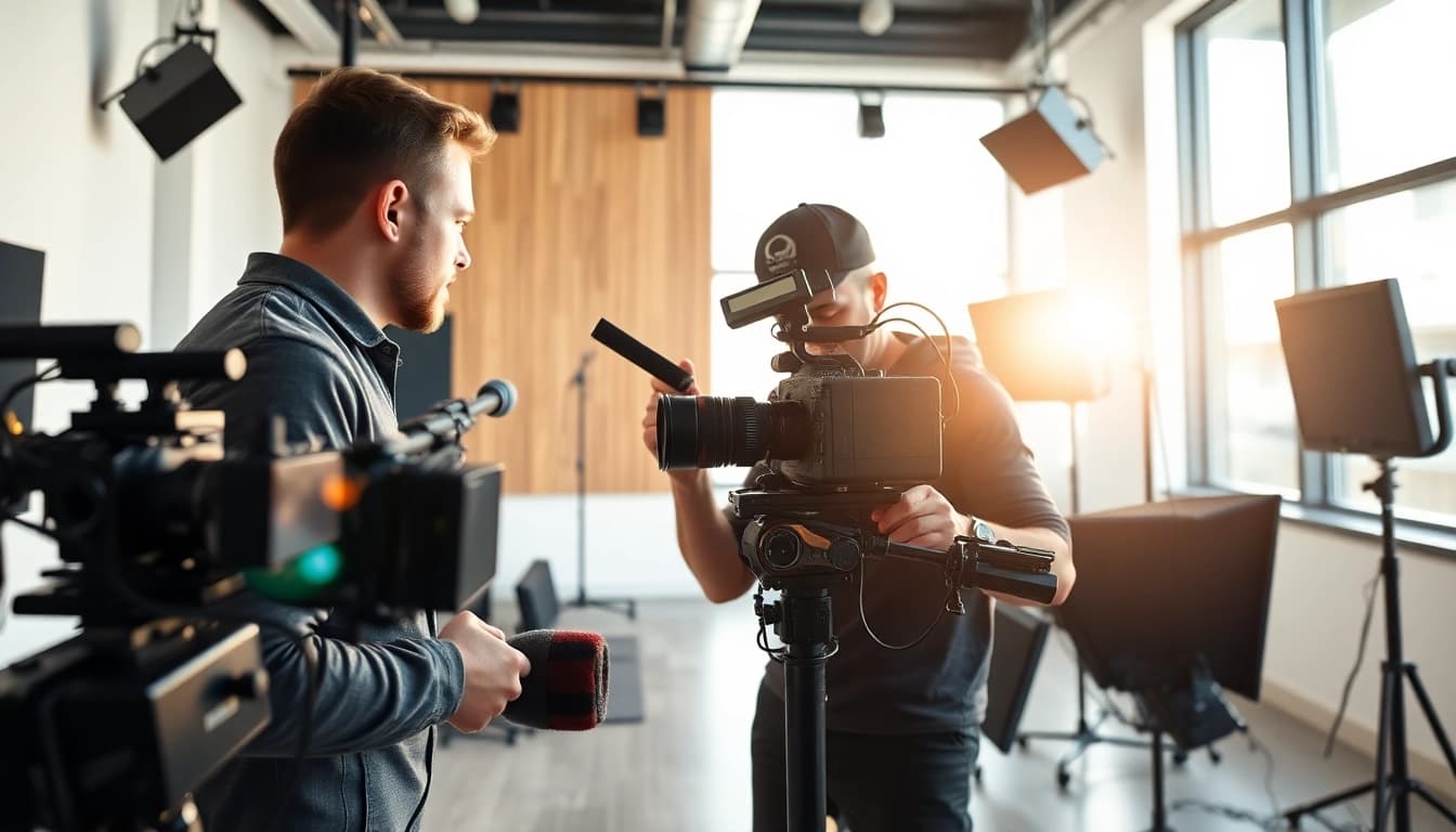 Creating captivating branded content through innovative videography techniques.