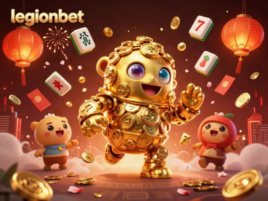 Experience the excitement of legionbet with vibrant slot symbols and dynamic gaming elements.