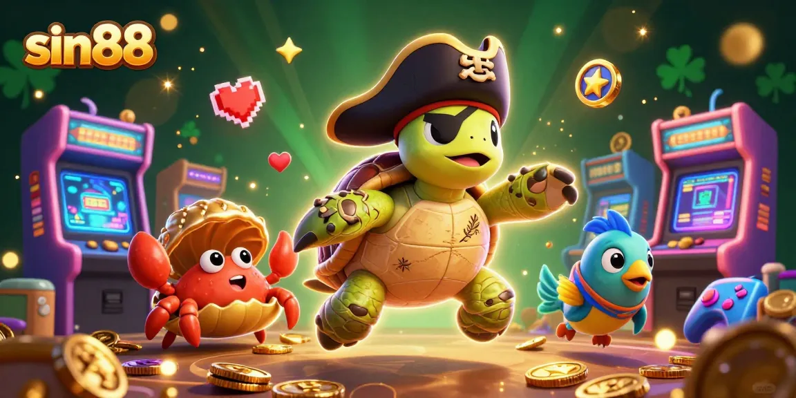Engage in electrifying gameplay with sin88's vibrant casino-themed illustration featuring exciting characters.