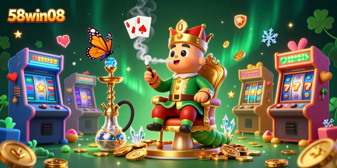 Experience thrilling gaming at 58win08 with lively casino scenes filled with vibrant elements and excitement.